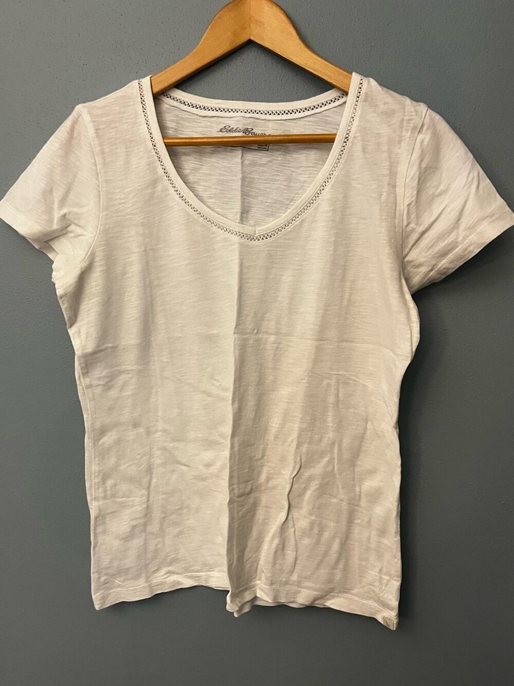 Eddie Bauer V-Neck Short Sleeve Tee